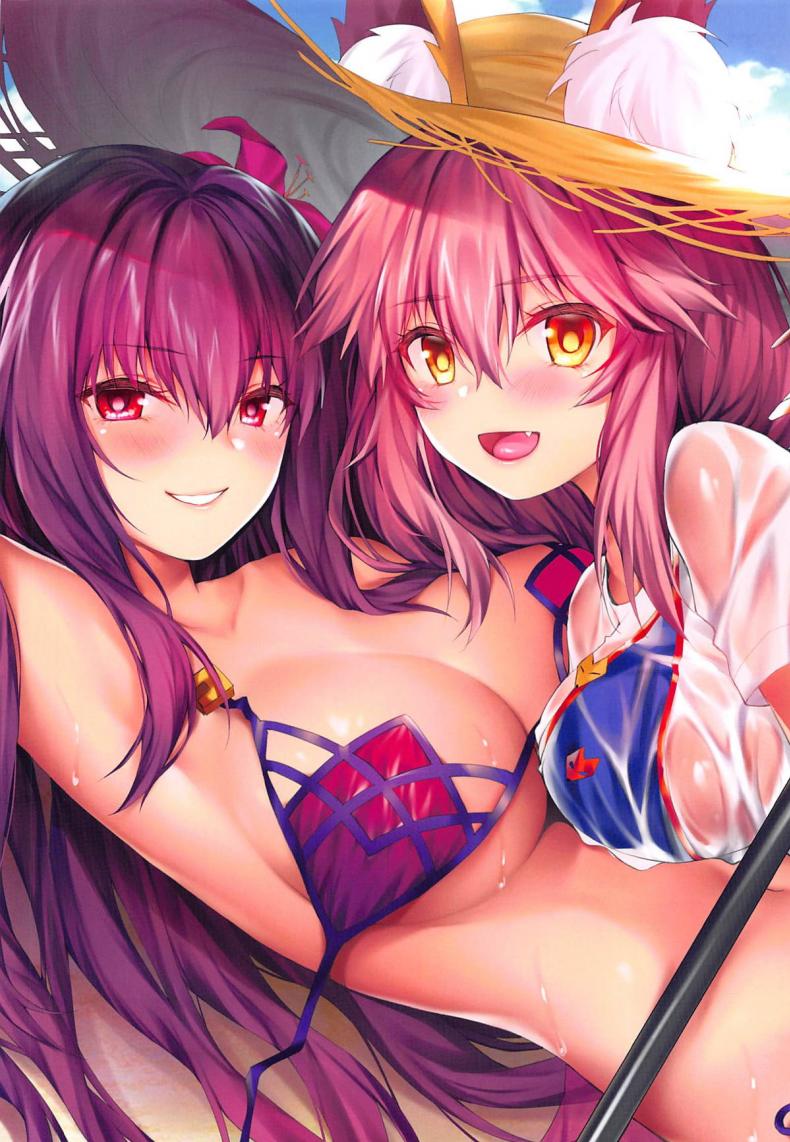 (C94) [Moe Hime Rengou (xin, obiwan)] FGO Carnival 17 – Reiju Kaitaku Tokimeki Summer Vacances (Fate-Grand Order) – (C94) [Moe Hime Rengou (xin, obiwan)] FGO Carnival 17 – Reiju Kaitaku Tokimeki Summer Vacances (Fate-Grand Order) หน้า 2
