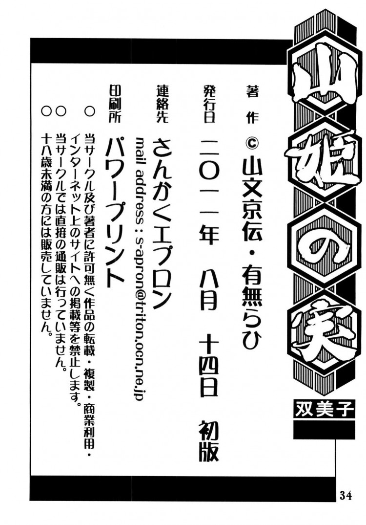 ทีเด็ดแม่หม้าย [Sankaku Apron (Sanbun Kyoden, Umu Rahi)] Akebi no Mi – ทีเด็ดแม่หม้าย [Sankaku Apron (Sanbun Kyoden, Umu Rahi)] Akebi no Mi – ตอนที่ 4 หน้า 34