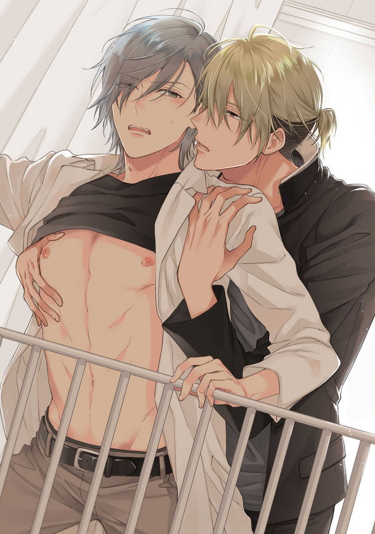 [Shiramatsu] Bukiyou na Hakui no Nugashikata – [Shiramatsu] Bukiyou na Hakui no Nugashikata – ตอนที่ 5 (จบ) หน้า 3