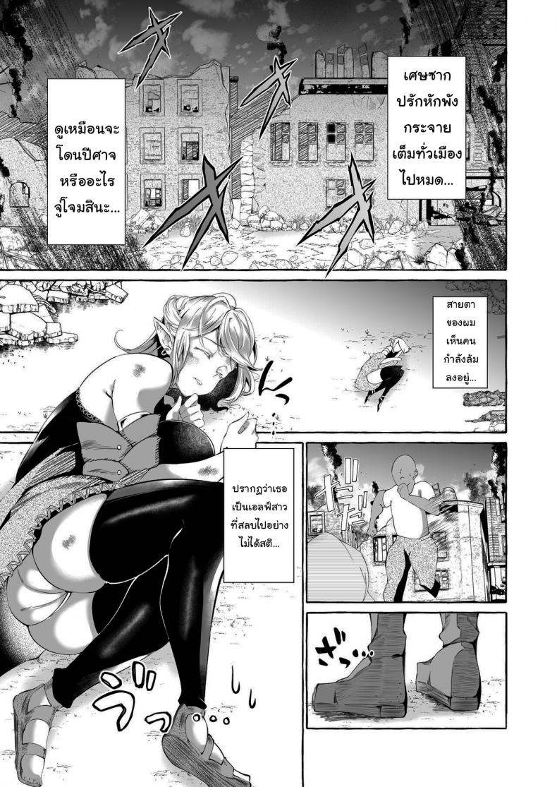 นักเดินทางผู้โชคดี [Cross Country (Kurokan)] Dare mo Mitenai Series Kajiba Yokubou Elf ga Ochiteta node Itazura Shite Mita – นักเดินทางผู้โชคดี [Cross Country (Kurokan)] Dare mo Mitenai Series Kajiba Yokubou Elf ga Ochiteta node Itazura Shite Mita – ตอนที่ 1 หน้า 3