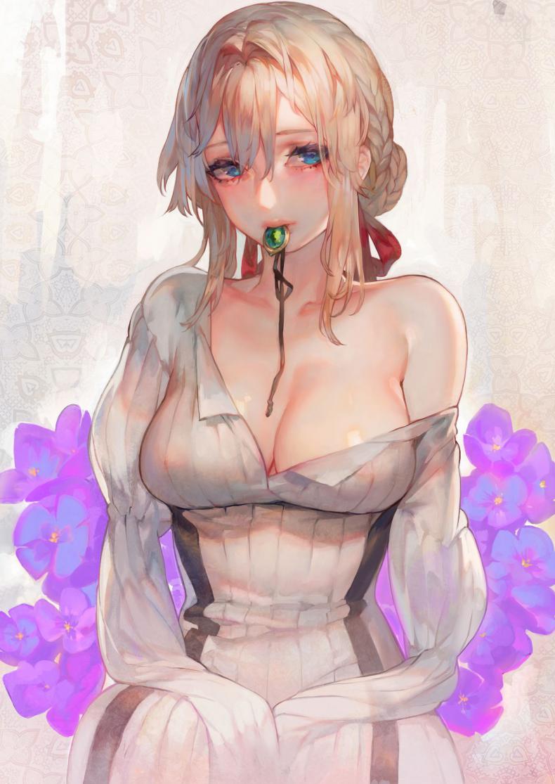 สวนแห่งความฝัน [Aoin no Junreibi (Aoin)] Dreaming Garden(Violet Evergarden) – สวนแห่งความฝัน [Aoin no Junreibi (Aoin)] Dreaming Garden(Violet Evergarden) – ตอนที่ 1 หน้า 2