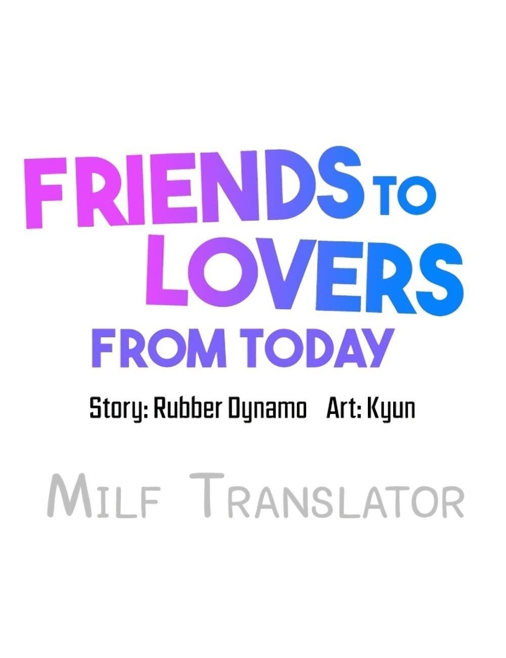 Friendship To Love – Friendship To Love – ตอนที่ 92 หน้า 1