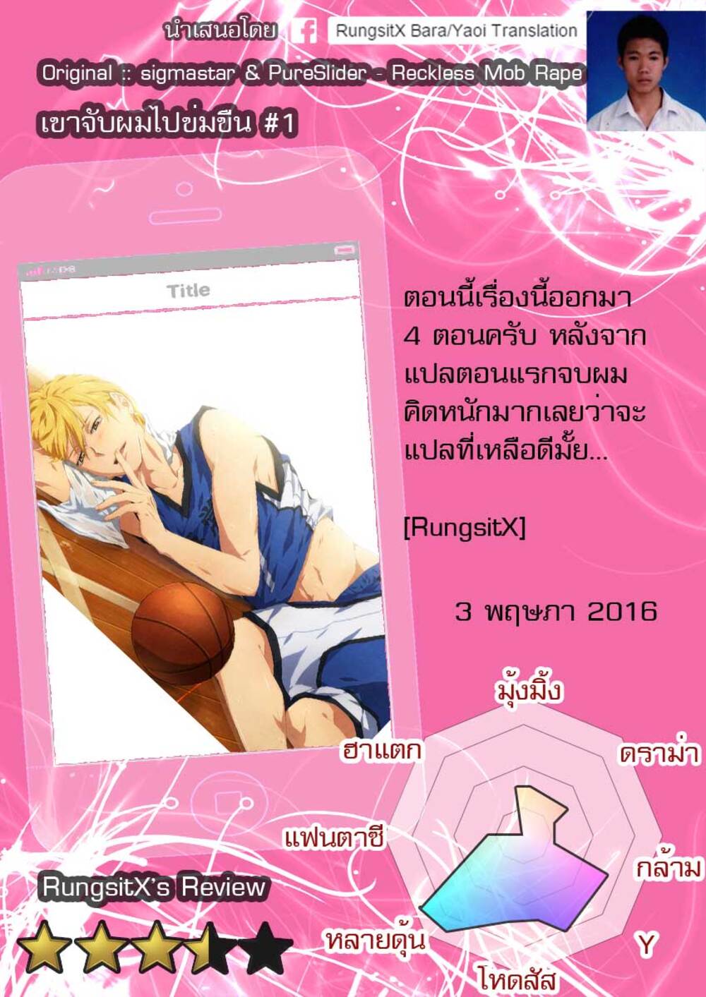 เขาจับผมไปข่มขืน (C83) [sigmastar, PureSlider (Kazuki, Matsuo)] Gamushara Mob Rape (Kuroko no Basuke) – เขาจับผมไปข่มขืน (C83) [sigmastar, PureSlider (Kazuki, Matsuo)] Gamushara Mob Rape (Kuroko no Basuke) – ตอนที่ 1 หน้า 1