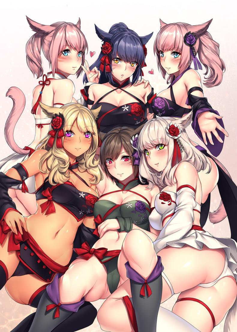 ฮาเร็มสาวหูสัตว์ [lionoil (Arumajiki)] Miqo’te x Harem Ore igai no FC men ga zenin Mesu’te na ken (Final Fantasy XIV) – ฮาเร็มสาวหูสัตว์ [lionoil (Arumajiki)] Miqo’te x Harem Ore igai no FC men ga zenin Mesu’te na ken (Final Fantasy XIV) – ตอนที่ 1 หน้า 2