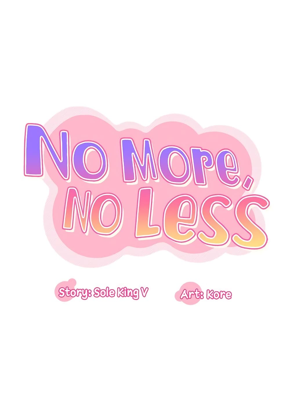 No More, No Less – No More, No Less – ตอนที่ 3 หน้า 31