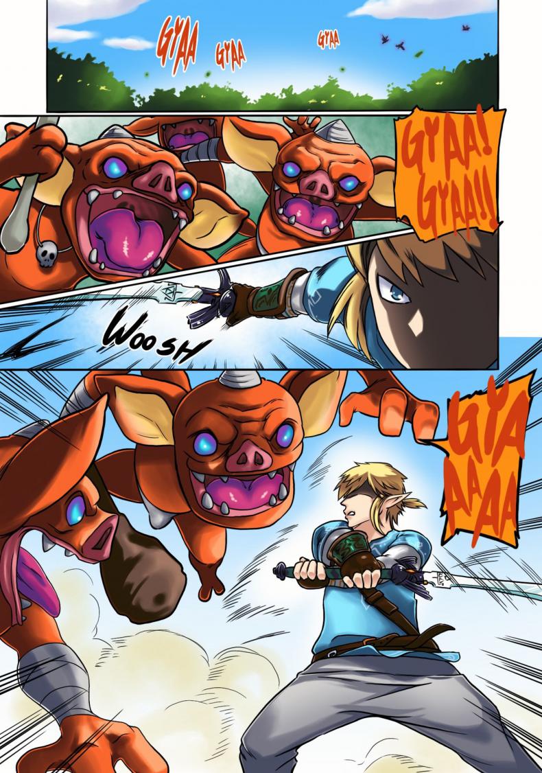 นายต้องปกป้องชั้นไม่ใช่หรอ (C93) [UU-ZONE (nuezou)] Ee Ketsu. | Dat Ass. (The Legend of Zelda: Breath of the Wild) – นายต้องปกป้องชั้นไม่ใช่หรอ (C93) [UU-ZONE (nuezou)] Ee Ketsu. | Dat Ass. (The Legend of Zelda: Breath of the Wild) หน้า 2