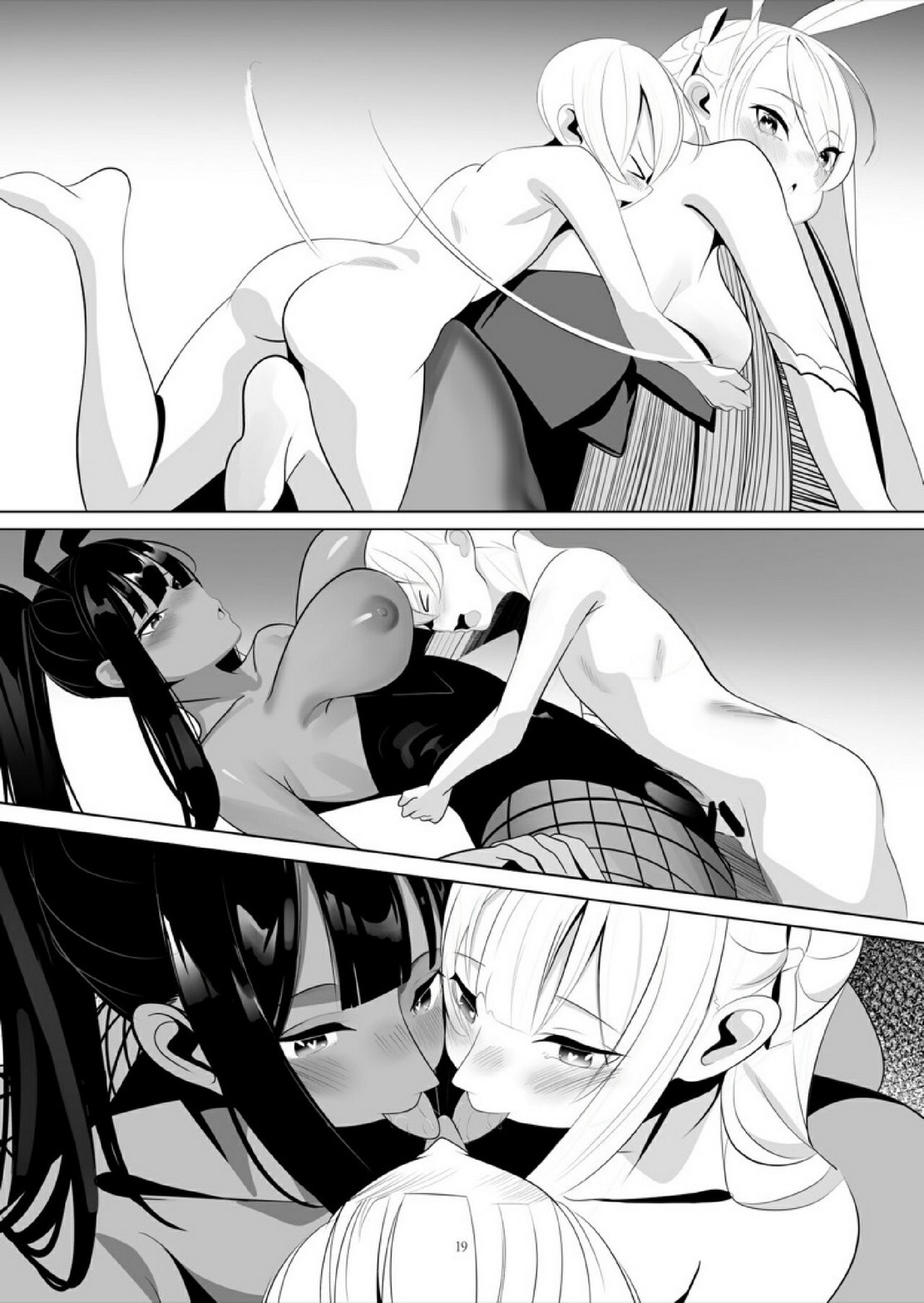 สองบันนี่กับโซตะตัวน้อย [Zeppekisha (Okujan)] Asuna to Karin no Kakoku na OneShota Seikyouiku (Blue Archive) – สองบันนี่กับโซตะตัวน้อย [Zeppekisha (Okujan)] Asuna to Karin no Kakoku na OneShota Seikyouiku (Blue Archive) – ตอนที่ 1 หน้า 18