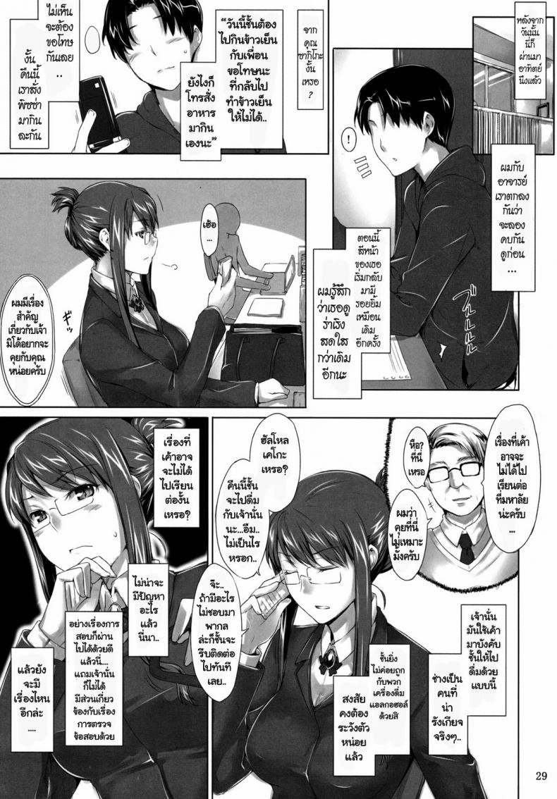 แผนของหัวหน้า [MTSP (Jin)] Sakiko-san no Dansei Jijou – แผนของหัวหน้า [MTSP (Jin)] Sakiko-san no Dansei Jijou – ตอนที่ 1 หน้า 29