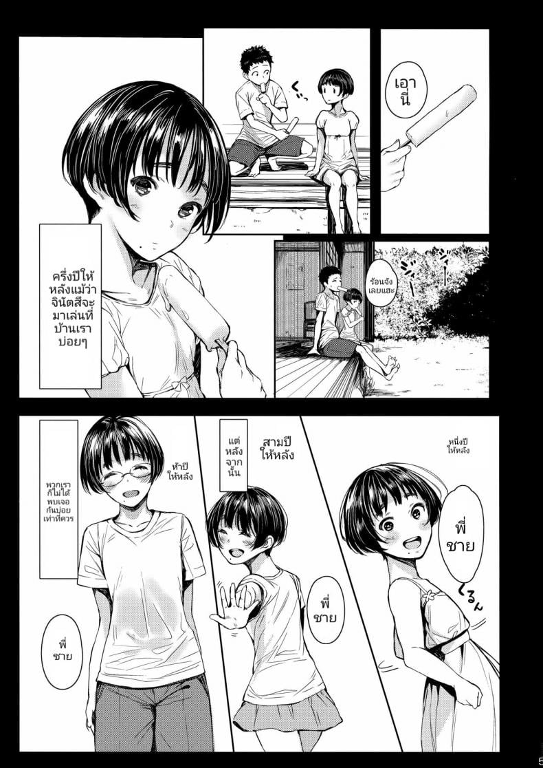 เสน่ห์รักเด็กข้างบ้าน (C92) [Kuragamo (Tukinowagamo)] Tonari no Chinatsu-chan R Next Door’s Chinatsu-chan R – เสน่ห์รักเด็กข้างบ้าน (C92) [Kuragamo (Tukinowagamo)] Tonari no Chinatsu-chan R Next Door’s Chinatsu-chan R – ตอนที่ 1 หน้า 4
