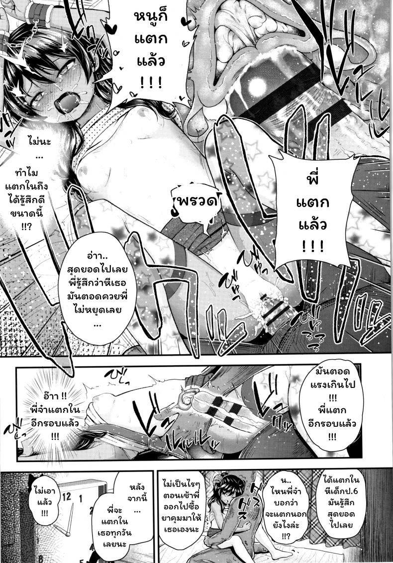 พี่จ๋า บ้าที่สุด [Hikoma Hiroyuki] Onii no Kuse ni (Seichouchuu no Masegaki ni Ai no Shisshin Acme Shidou) – พี่จ๋า บ้าที่สุด [Hikoma Hiroyuki] Onii no Kuse ni (Seichouchuu no Masegaki ni Ai no Shisshin Acme Shidou) หน้า 25