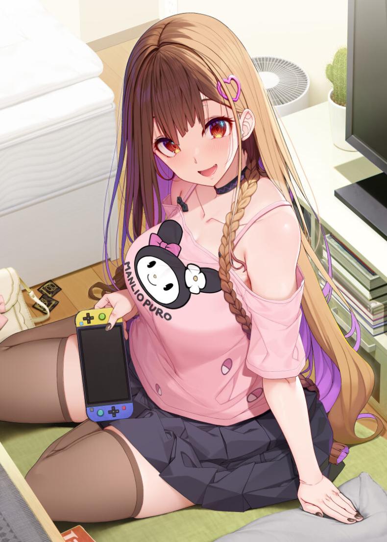 เล่นทั้งเกมเล่นทั้งคน [Kirintei (Kirin Kakeru)] Jiraikei Joshi wa Ie Totsu shite game Shinagara H mo Shitai Landmine Girl Wants to Hang Out at Home Playing Games while also Having Sex – เล่นทั้งเกมเล่นทั้งคน [Kirintei (Kirin Kakeru)] Jiraikei Joshi wa Ie Totsu shite game Shinagara H mo Shitai Landmine Girl Wants to Hang Out at Home Playing Games while also Having Sex หน้า 1