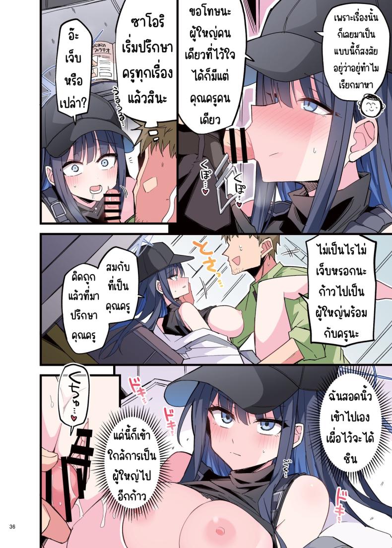 งานฉลองหลังเทศกาล [Kakuzatou (Various)] BluArch Icha Love Ero Goudou _Zetsurin Taisai Kouyasai_ (Blue Archive) – งานฉลองหลังเทศกาล [Kakuzatou (Various)] BluArch Icha Love Ero Goudou _Zetsurin Taisai Kouyasai_ (Blue Archive) หน้า 33