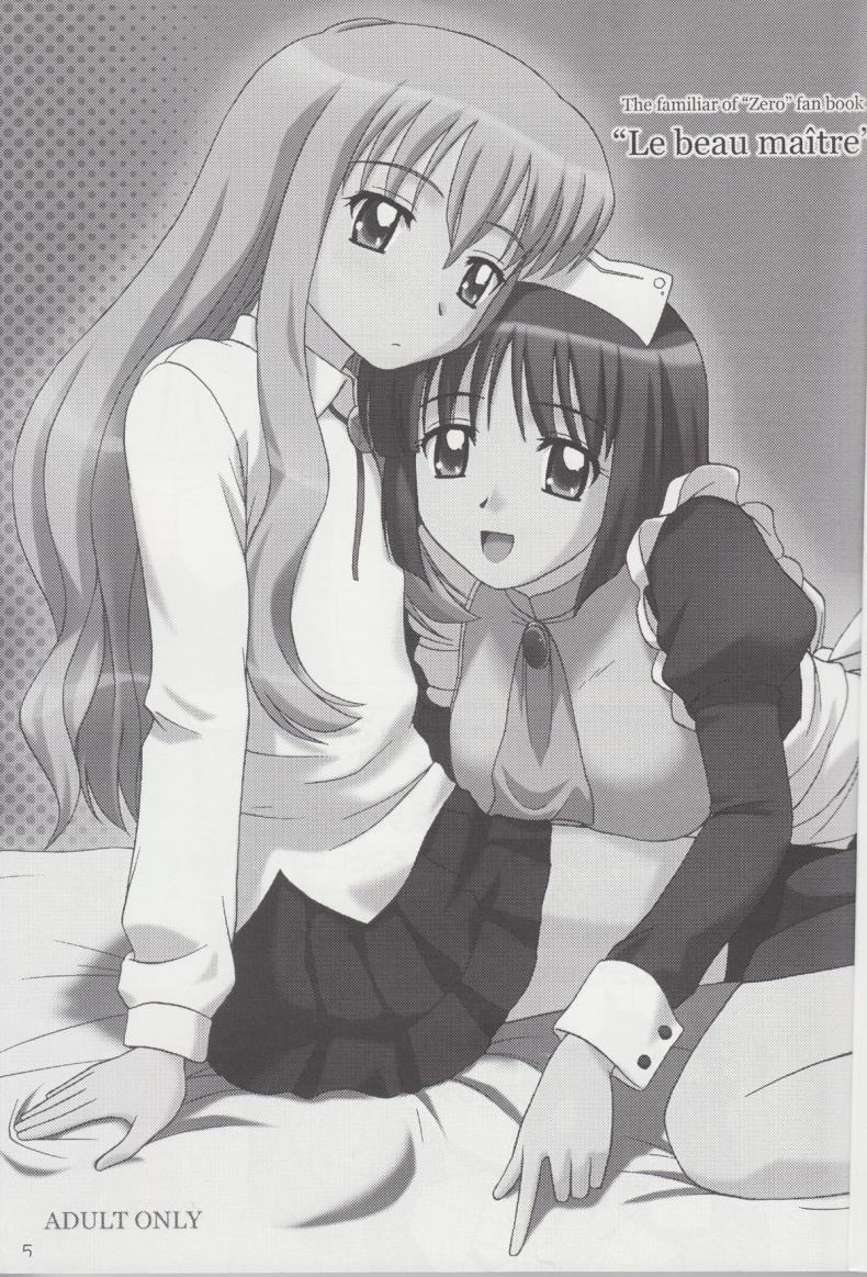 เรื่องแบบนี้ยอมไม่ได้ (C71) [G-Scan Corp. (Satou Chagashi)] Le beau maitre 1 (Zero no Tsukaima) – เรื่องแบบนี้ยอมไม่ได้ (C71) [G-Scan Corp. (Satou Chagashi)] Le beau maitre 1 (Zero no Tsukaima) หน้า 2