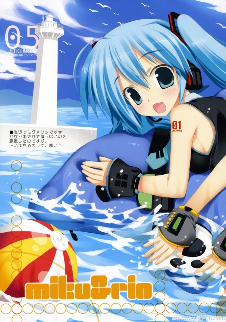 สองสาวรินและมิกุ (C73) [ESSENTIA (Fujima Takuya)] MIKU x RIN (VOCALOID) – สองสาวรินและมิกุ (C73) [ESSENTIA (Fujima Takuya)] MIKU x RIN (VOCALOID) หน้า 4