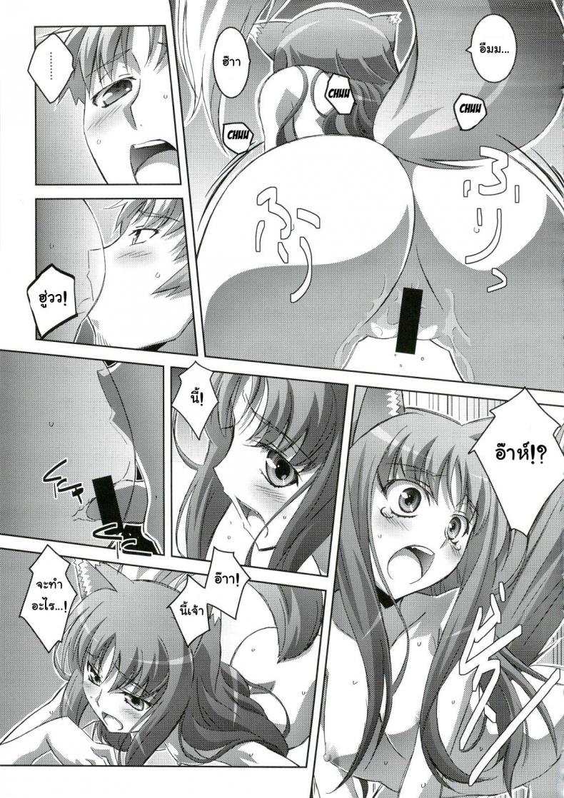 สรรพคุณ เห็ดถั่งเช่า (C74) [Mahirutei (Izumi Mahiru)] Horon Hororon (Ookami to Koushinryou [Spice and Wolf]) – สรรพคุณ เห็ดถั่งเช่า (C74) [Mahirutei (Izumi Mahiru)] Horon Hororon (Ookami to Koushinryou [Spice and Wolf]) หน้า 14