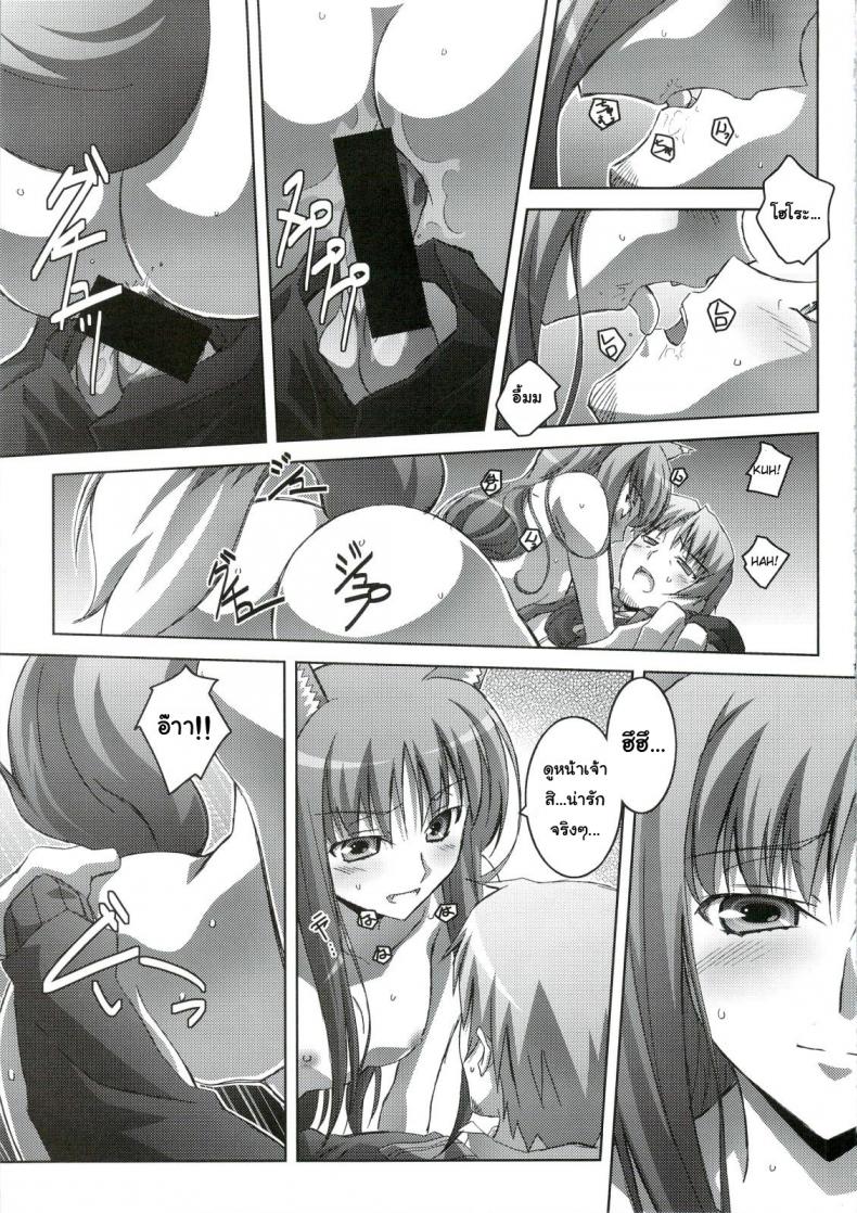 สรรพคุณ เห็ดถั่งเช่า (C74) [Mahirutei (Izumi Mahiru)] Horon Hororon (Ookami to Koushinryou [Spice and Wolf]) – สรรพคุณ เห็ดถั่งเช่า (C74) [Mahirutei (Izumi Mahiru)] Horon Hororon (Ookami to Koushinryou [Spice and Wolf]) หน้า 18