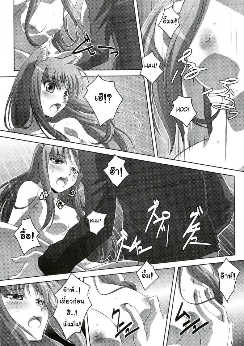 สรรพคุณ เห็ดถั่งเช่า (C74) [Mahirutei (Izumi Mahiru)] Horon Hororon (Ookami to Koushinryou [Spice and Wolf]) – สรรพคุณ เห็ดถั่งเช่า (C74) [Mahirutei (Izumi Mahiru)] Horon Hororon (Ookami to Koushinryou [Spice and Wolf]) หน้า 20