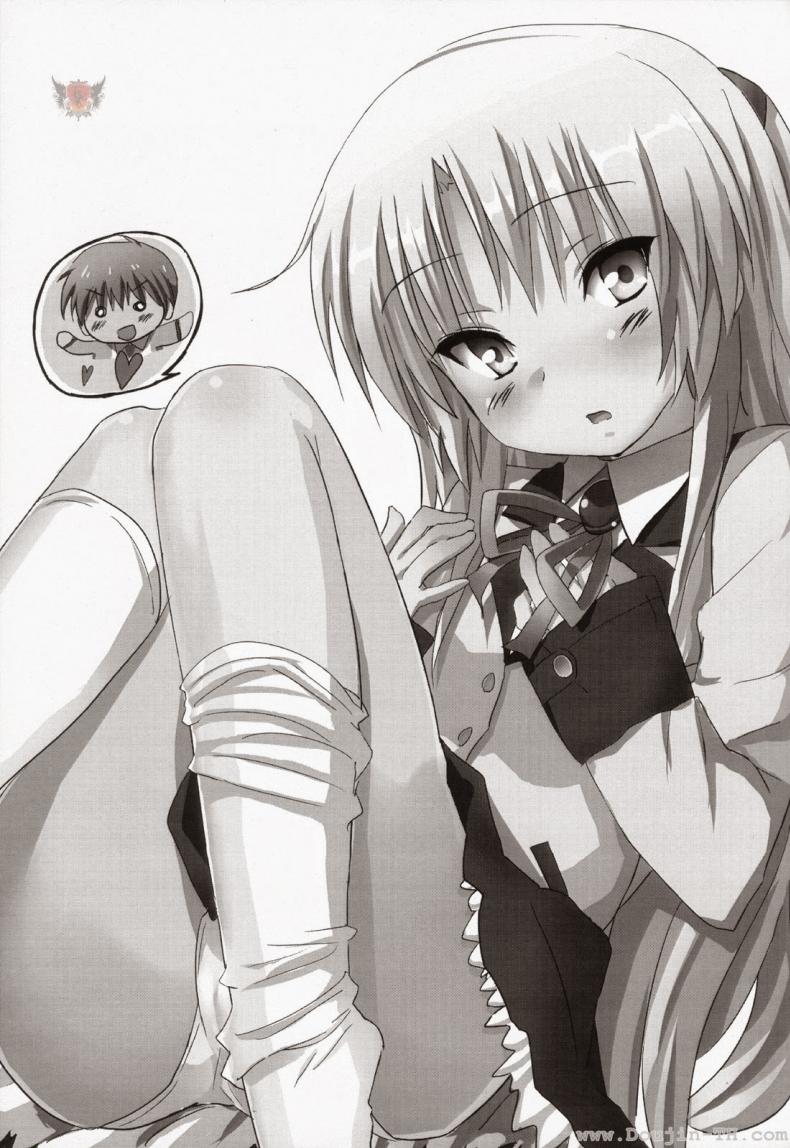 หัวใจฉันเป็นของเธอ (C78) [Siro House (Shiro Telecas)] My Heart is Yours! (Angel Beats!) – หัวใจฉันเป็นของเธอ (C78) [Siro House (Shiro Telecas)] My Heart is Yours! (Angel Beats!) หน้า 2