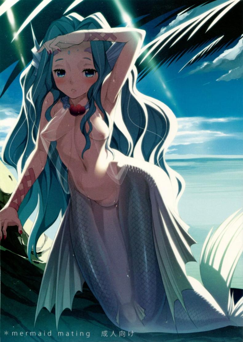 เงือกสาวอยากตั้งท้อง (C84) [Erdelied (Nenemaru)] mermaid mating – เงือกสาวอยากตั้งท้อง (C84) [Erdelied (Nenemaru)] mermaid mating หน้า 1