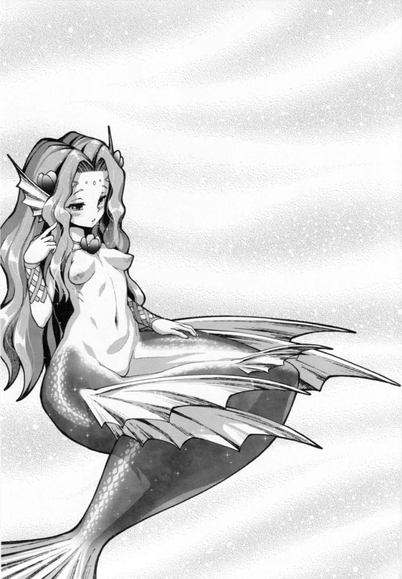 เงือกสาวอยากตั้งท้อง (C84) [Erdelied (Nenemaru)] mermaid mating – เงือกสาวอยากตั้งท้อง (C84) [Erdelied (Nenemaru)] mermaid mating หน้า 2