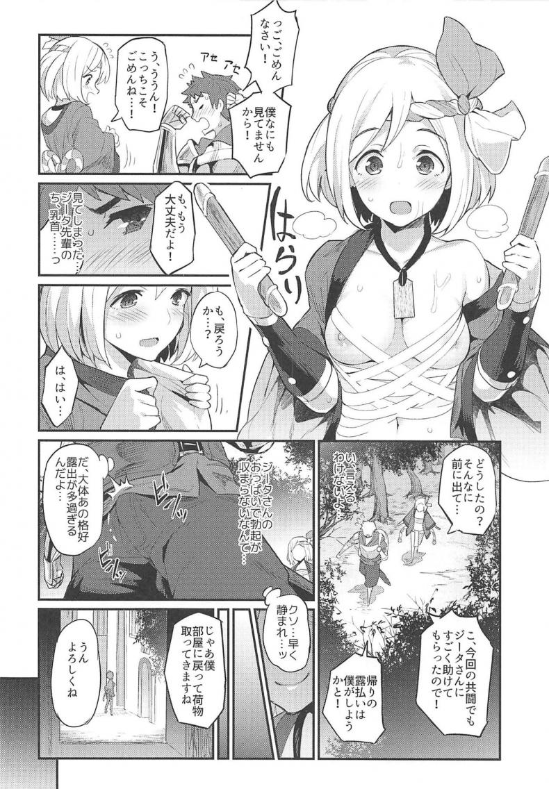 (C92) [Batsu Jirushi (Batsu)] Hameblue NEXT (Granblue Fantasy) – (C92) [Batsu Jirushi (Batsu)] Hameblue NEXT (Granblue Fantasy) หน้า 3