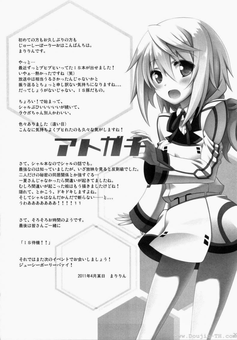ปฏิบัติการรักจักรกลทะยานฟ้า Infinite Stratos – Ichika no Hentai – ปฏิบัติการรักจักรกลทะยานฟ้า Infinite Stratos – Ichika no Hentai หน้า 25