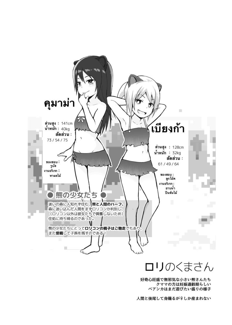คุณหมีลามก [Pico Pico Labyrinth (Fujisaka Lyric)] Ecchi na Loli no Kuma-san – คุณหมีลามก [Pico Pico Labyrinth (Fujisaka Lyric)] Ecchi na Loli no Kuma-san หน้า 22