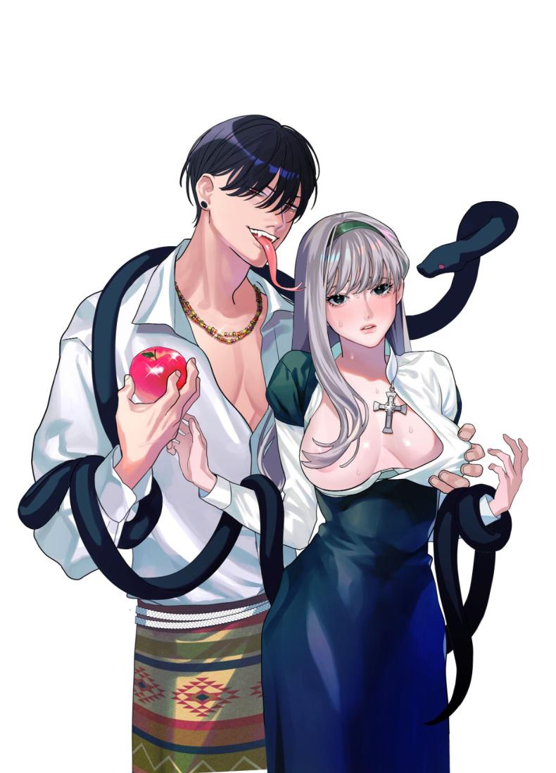 แม่ชีและปิศาจงู[Green Onion Bun (Jinmen Shijimi)] Tsumi o Okashita Shudo Onna wa Orochi no Mamono ni Zange Suru Negi Manju Sinful Nun Pays Penitence To The Serpent – แม่ชีและปิศาจงู[Green Onion Bun (Jinmen Shijimi)] Tsumi o Okashita Shudo Onna wa Orochi no Mamono ni Zange Suru Negi Manju Sinful Nun Pays Penitence To The Serpent หน้า 1