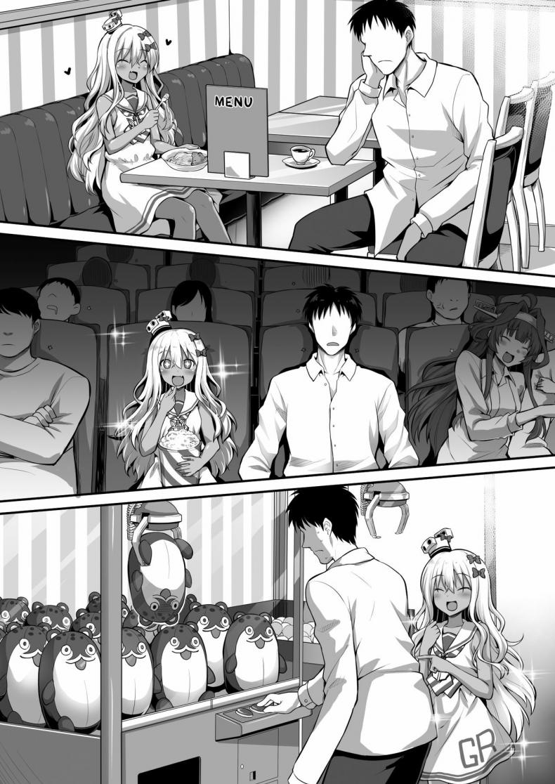 สั่งสอนสาวเรือรบ [Akutensoushin (Kokutou Nikke)] Kanmusu Chakunin Zenya – Grecale-chan no Mesugaki Joui Play (Kantai Collection -KanColle-) – สั่งสอนสาวเรือรบ [Akutensoushin (Kokutou Nikke)] Kanmusu Chakunin Zenya – Grecale-chan no Mesugaki Joui Play (Kantai Collection -KanColle-) หน้า 4