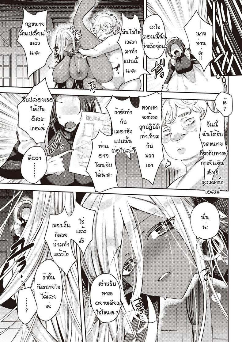 ได้ดาร์กเอลฟ์เป็นสัตว์เลี้ยง [Mitsuashi] Dark Elf no Koufukuron – ได้ดาร์กเอลฟ์เป็นสัตว์เลี้ยง [Mitsuashi] Dark Elf no Koufukuron หน้า 25