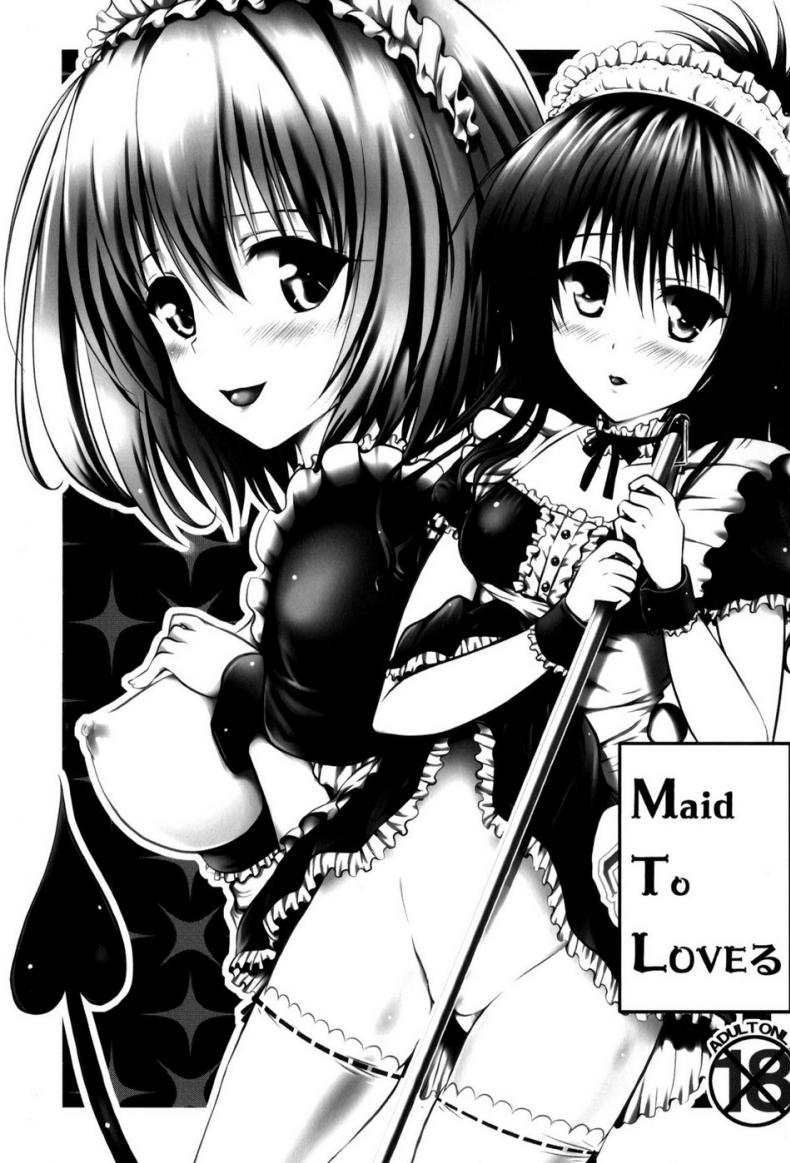 รักสาวชุดเมด [Shiawase Kanmiryou (Yuki Tomoshi)] Maid To LOVE-ru (To LOVE-Ru) – รักสาวชุดเมด [Shiawase Kanmiryou (Yuki Tomoshi)] Maid To LOVE-ru (To LOVE-Ru) หน้า 2