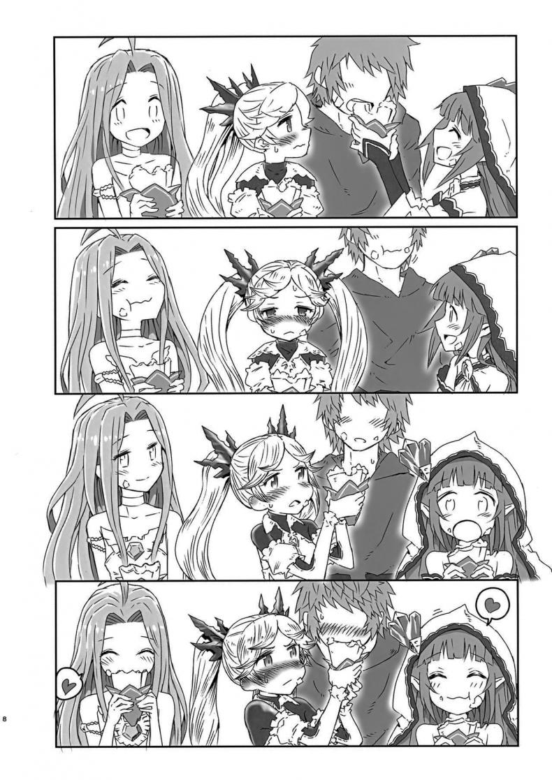 ขอแยกไปหาอะไรหน่อยนะ (Zenkuu no Hasha 15) [Onibi Kuudan (Onibi)] Io-chan to Gran-kun ga Ichaicha H Shichau Hon (Granblue Fantasy) – ขอแยกไปหาอะไรหน่อยนะ (Zenkuu no Hasha 15) [Onibi Kuudan (Onibi)] Io-chan to Gran-kun ga Ichaicha H Shichau Hon (Granblue Fantasy) หน้า 7
