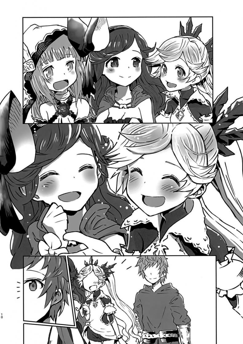 ขอแยกไปหาอะไรหน่อยนะ (Zenkuu no Hasha 15) [Onibi Kuudan (Onibi)] Io-chan to Gran-kun ga Ichaicha H Shichau Hon (Granblue Fantasy) – ขอแยกไปหาอะไรหน่อยนะ (Zenkuu no Hasha 15) [Onibi Kuudan (Onibi)] Io-chan to Gran-kun ga Ichaicha H Shichau Hon (Granblue Fantasy) หน้า 9