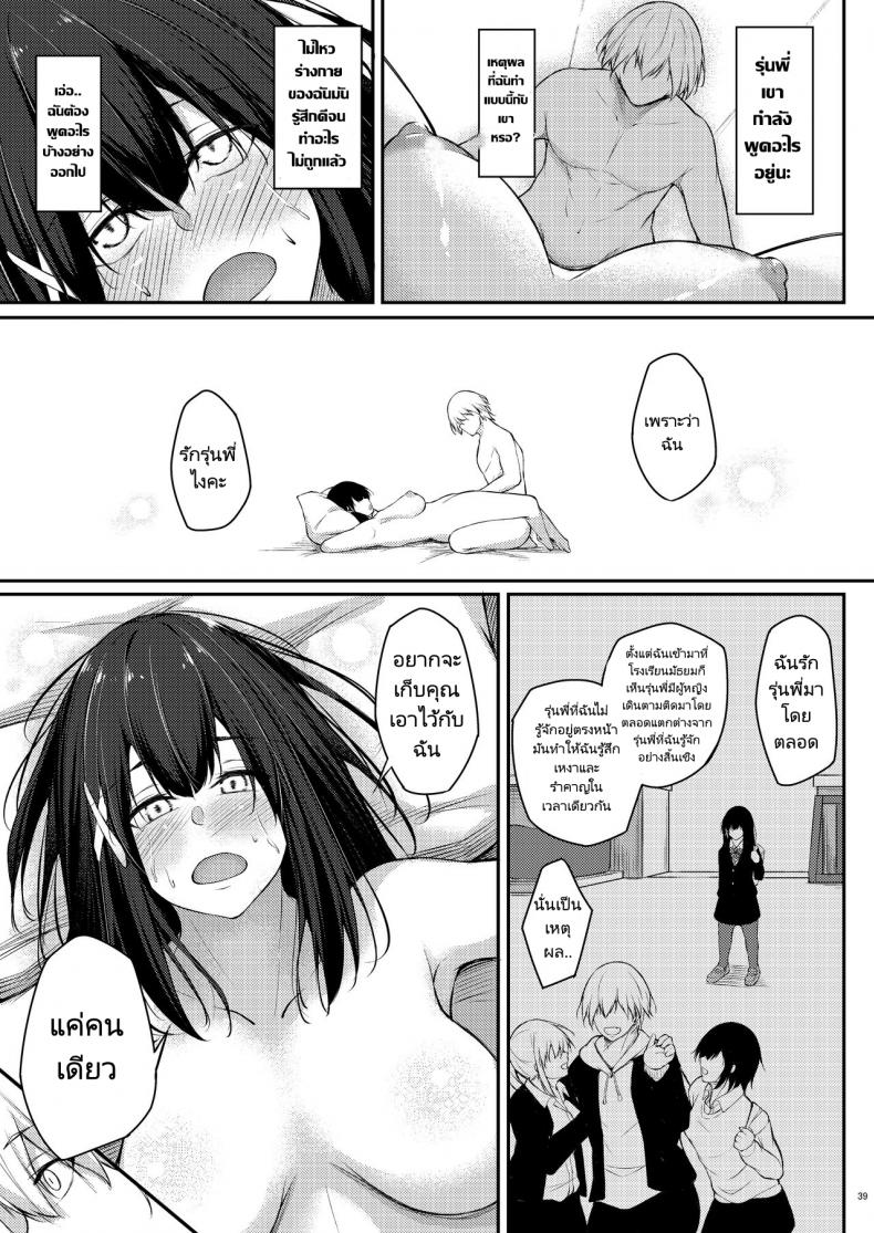 กลับมาเป็นเหมือนเดิมเถอะนะคะรุ่นพี่ [Gakuen Ketsumeichou (Oriue Wato)] How to rehabilita – กลับมาเป็นเหมือนเดิมเถอะนะคะรุ่นพี่ [Gakuen Ketsumeichou (Oriue Wato)] How to rehabilita หน้า 35