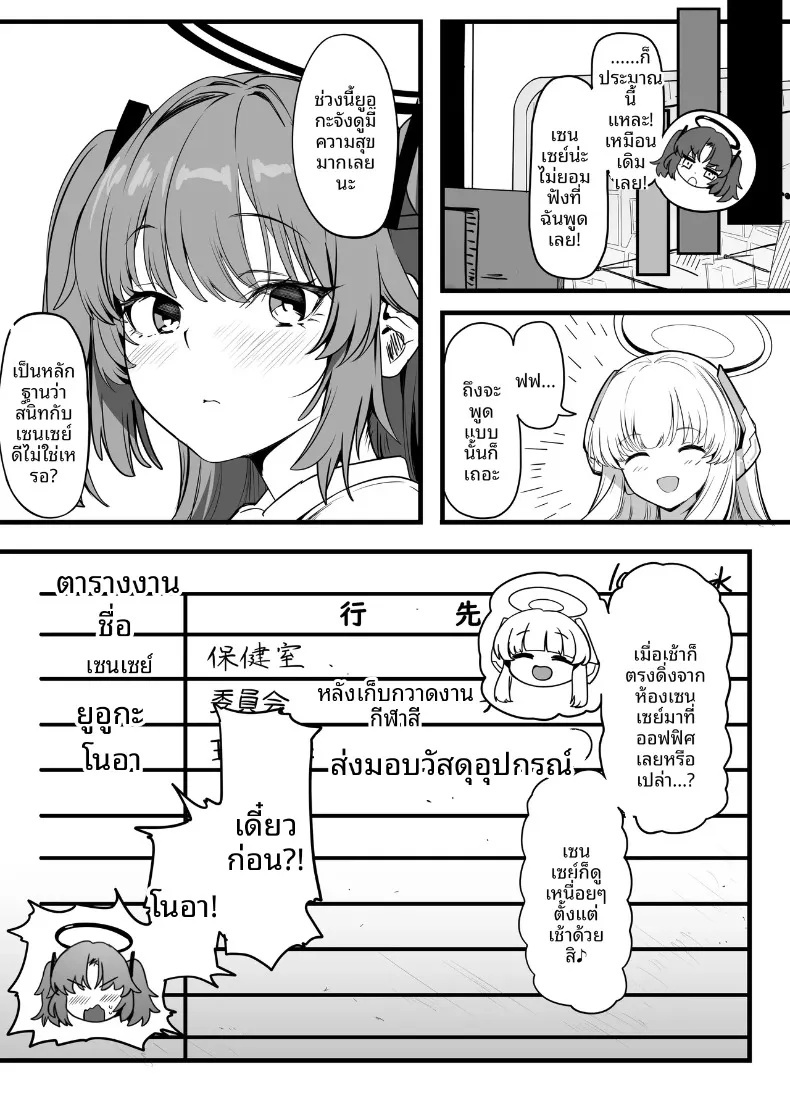เสน่ห์เรือนร่างของคุณยููกะ (Marushin) (Blue Archive) – เสน่ห์เรือนร่างของคุณยููกะ (Marushin) (Blue Archive) หน้า 61