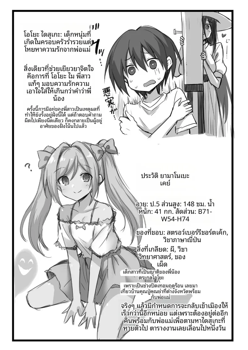 ตำนานเมืองพี่สาวตัวสูง (Kokutou Nikke, Shirasaki Karu) – ตำนานเมืองพี่สาวตัวสูง (Kokutou Nikke, Shirasaki Karu) หน้า 89