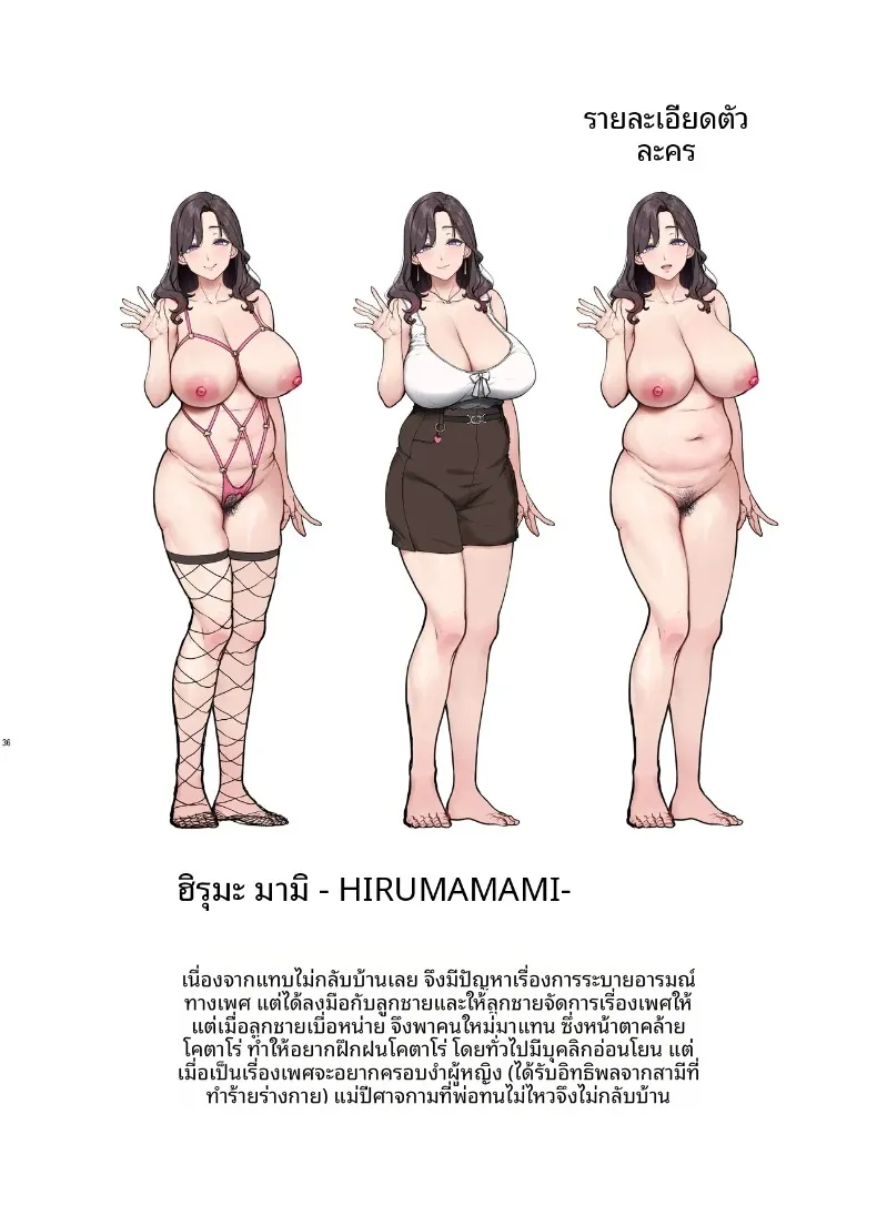 แม่ของเพื่อนฉันมีแรงขับทางเพศสูงมาก (Kirin Kakeru) – แม่ของเพื่อนฉันมีแรงขับทางเพศสูงมาก (Kirin Kakeru) หน้า 35