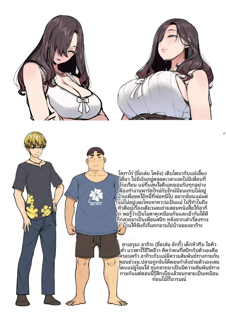 แม่ของเพื่อนฉันมีแรงขับทางเพศสูงมาก (Kirin Kakeru) – แม่ของเพื่อนฉันมีแรงขับทางเพศสูงมาก (Kirin Kakeru) หน้า 36