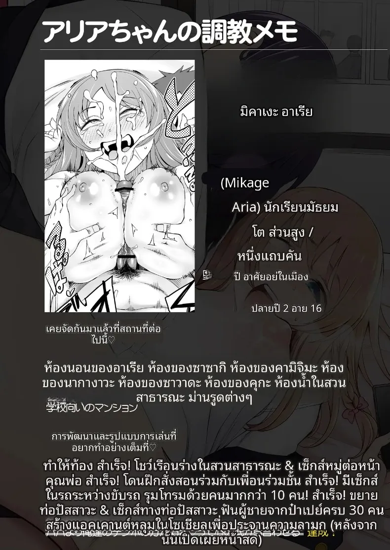 ห้องกระจกตรงข้ามอาคารเรียน (Miito Shido) – ห้องกระจกตรงข้ามอาคารเรียน (Miito Shido) หน้า 83